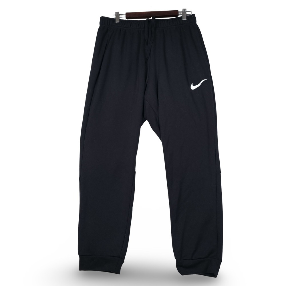 Nike Dri-FIT Tapered Fleece Training Pants Men's XL Black Joggers CJ4312-010 Gym